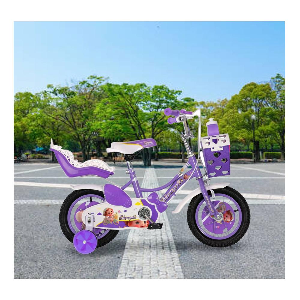 Bicicleta Para Niña Infantil Kids Aro 16 Morado AI