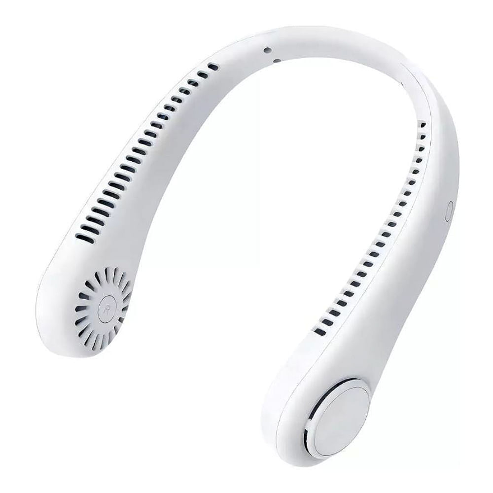 Ventilador de Cuello Portátil Blanco