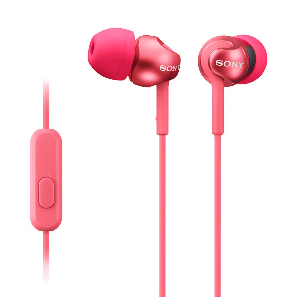 Audífonos In Ear Sony MDR-EX110AP Con Micrófono Rosado