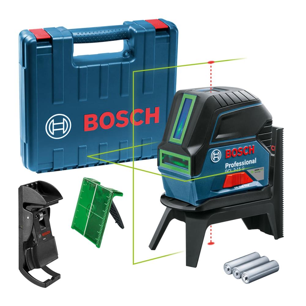 Nivel Laser GCL 2-15 G+ RM1 + Maletin Bosch 0601066J00000