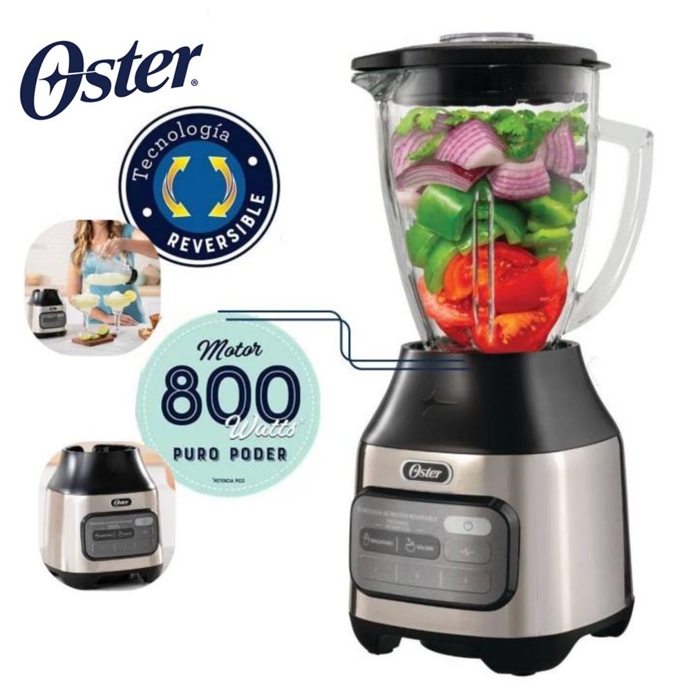 Licuadora Oster BLSTPEG-NRT con Motor de 800W Reversible Oechsle