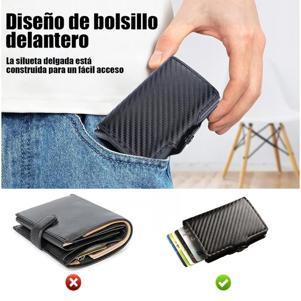 Billetera Elegante Nexus 2  con Seguridad RFID