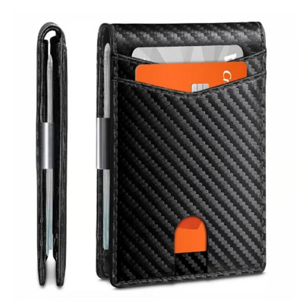Billetera Elegante Sigmar Negro con Seguridad RFID