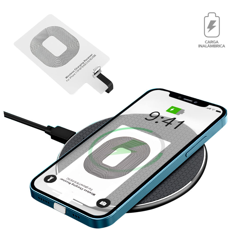 Adaptador Receptor de Carga Inalámbrica para IPhone CJ3 Oechsle