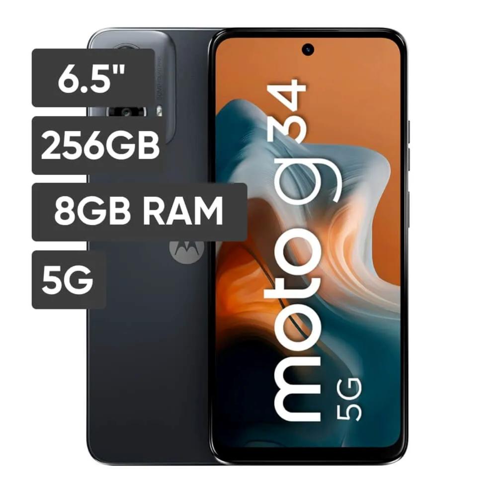 Celular Motorola Moto G34 8gb 256gb Android Negro