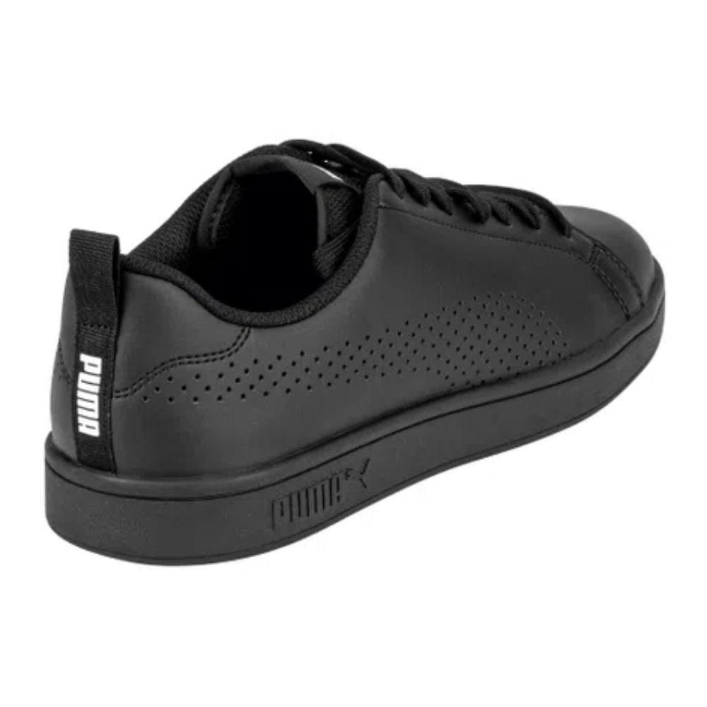 ➤Puma Smash v2 Leather Black - Casual Footwear Sizes 44 Colour Black