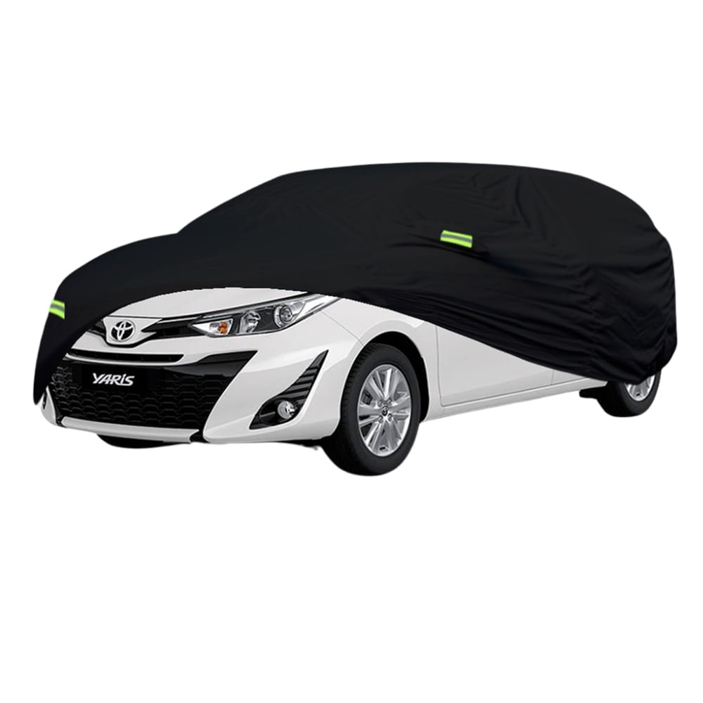 Cobertor Protector Exclusivo para TOYOTA YARIS HATCHBACK NEGRO – Protección contra Clima Extremo