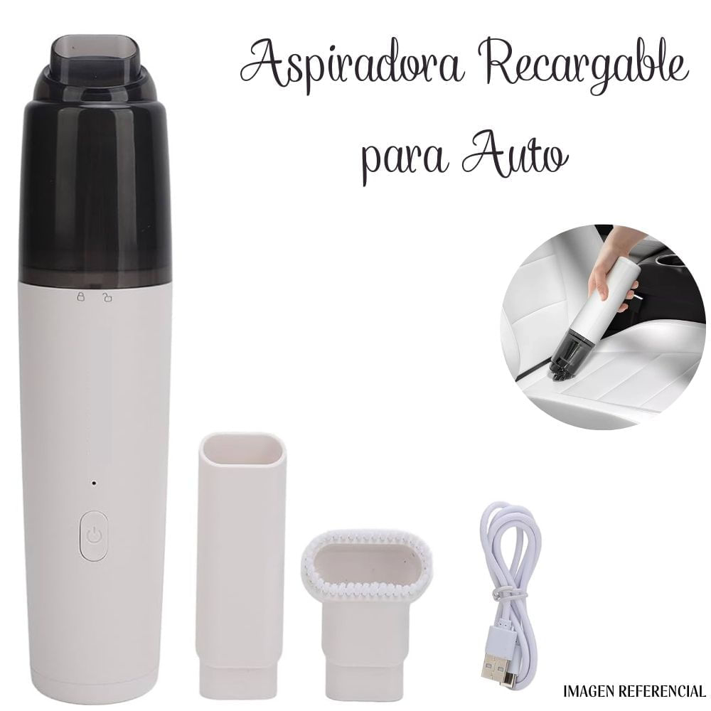 Mini Aspiradora Portátil para auto - Recargable