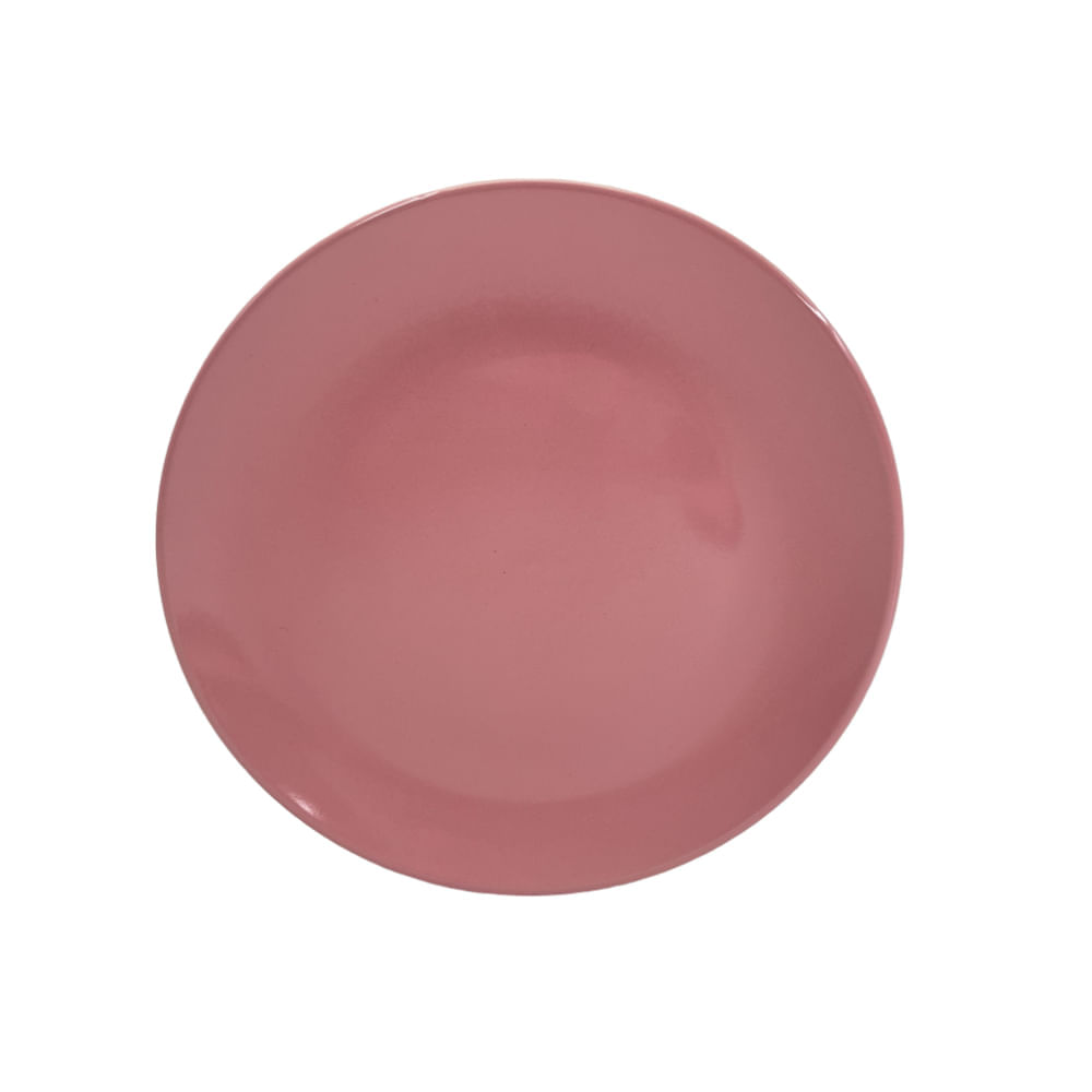 Set X4 Plato Fondo Rosado Ddm