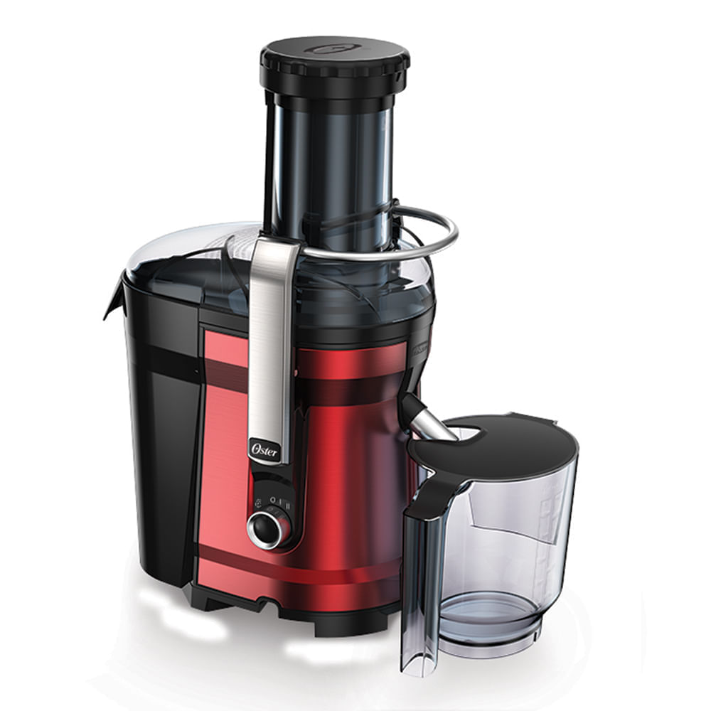 Extractor de Jugos Oster 1000W FPSTJE318R Tecnología de AutoLimpieza