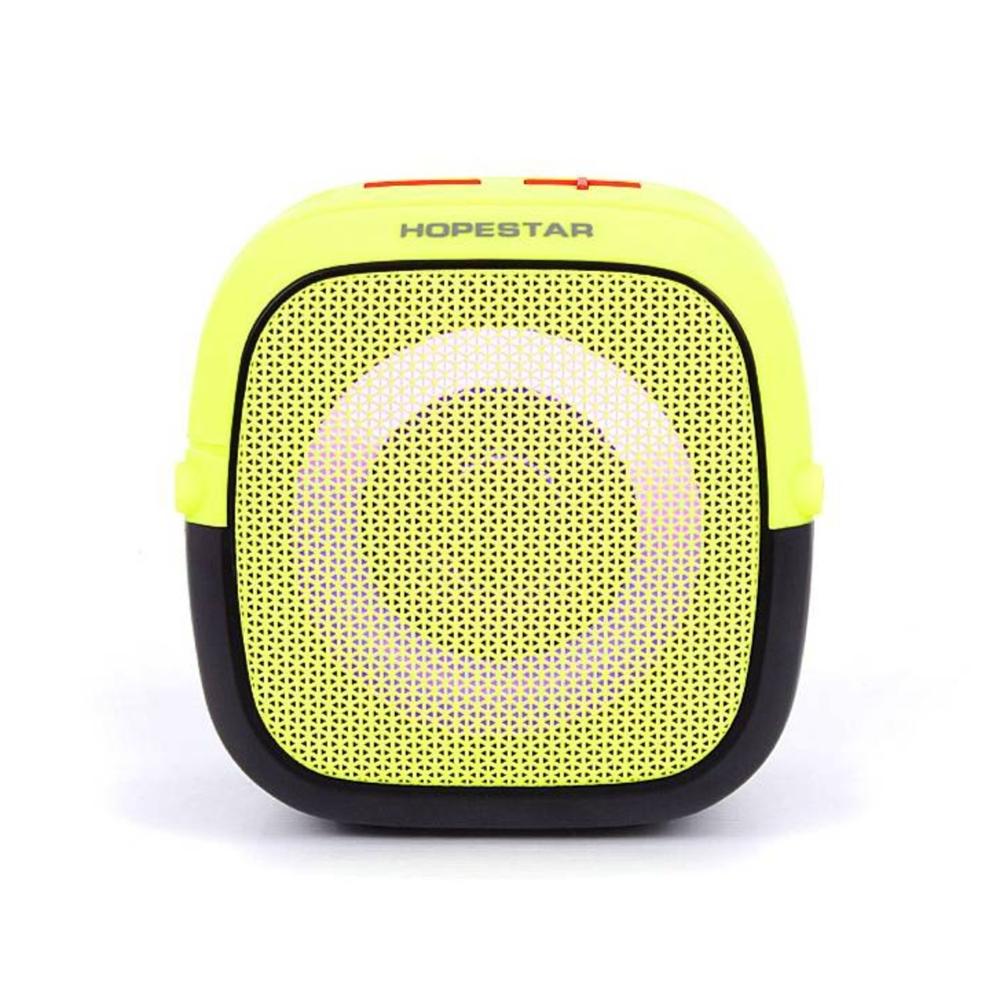 Parlante Inalámbrico Hopestar Party One Mini Bluetooth - Amarillo - Oechsle