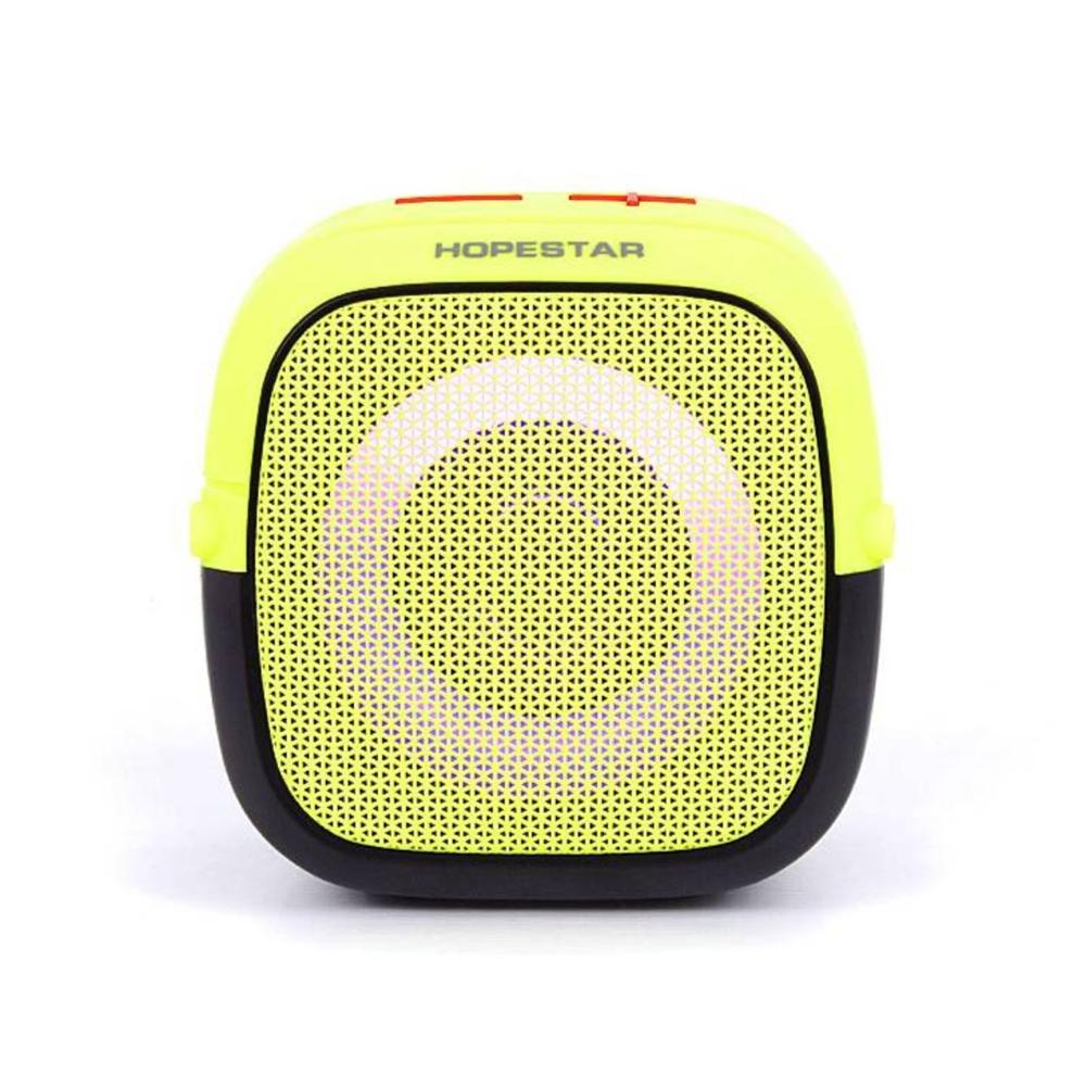 Parlante Inalámbrico Hopestar Party One Mini Bluetooth - Amarillo