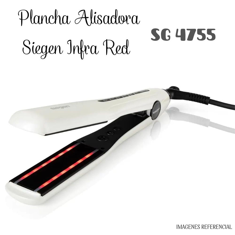 Plancha Alisadora Siegen Infra Red Light SG 4755