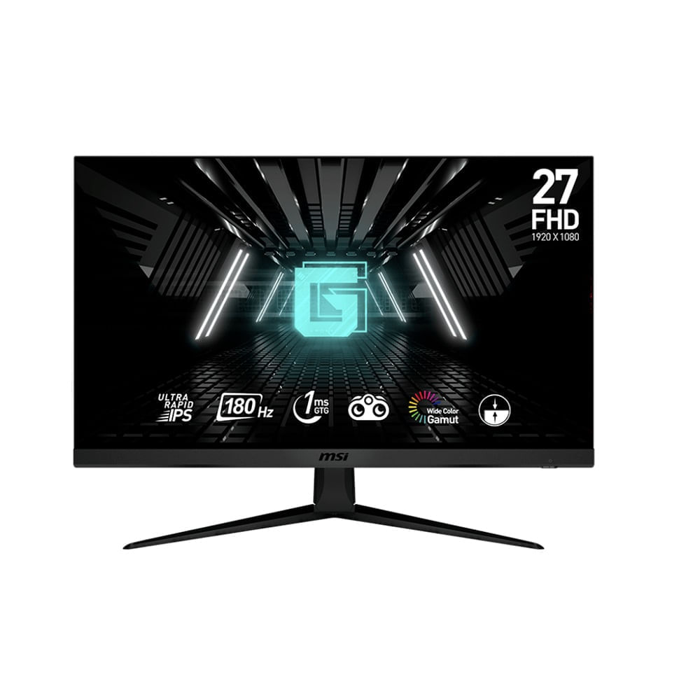 Monitor Gaming MSI G2712F 27 Pulgadas FHD Ultra Rapid IPS 180 Hz 1 ms HDMI DP