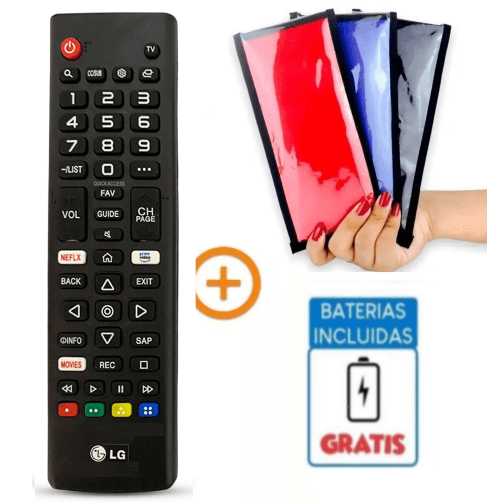 Control Remoto Lg Led Smart Modo Futbol + Funda