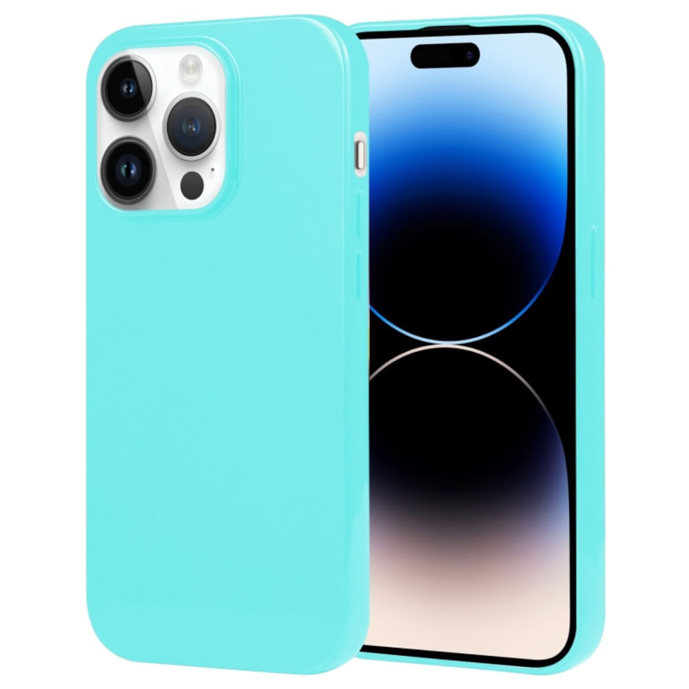 Funda Case para Xiaomi Mi 13T Jelly Pearl Verde Antishock Resistente ante Caídas y Golpes