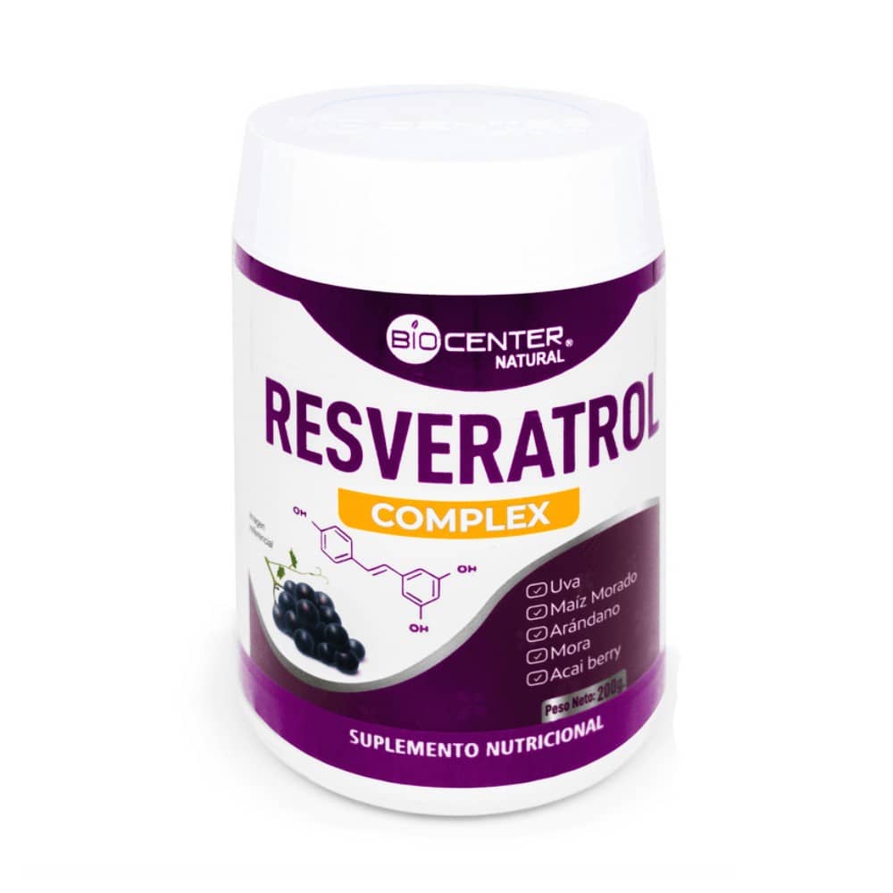 Resveratrol en Polvo x 200 gr - BioCenter Natural