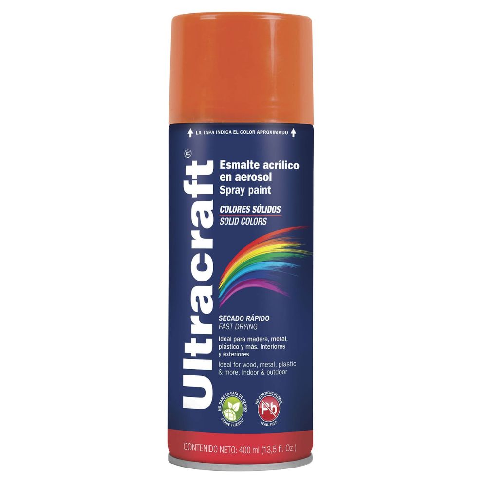 Pintura spray color NARANAJA ULTRACRAF