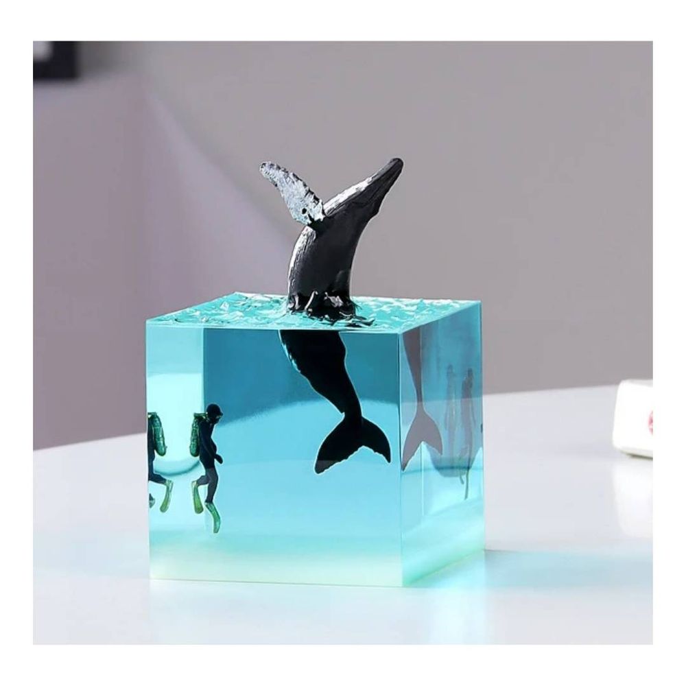 Lámpara de Noche Decorativa 3D Orca