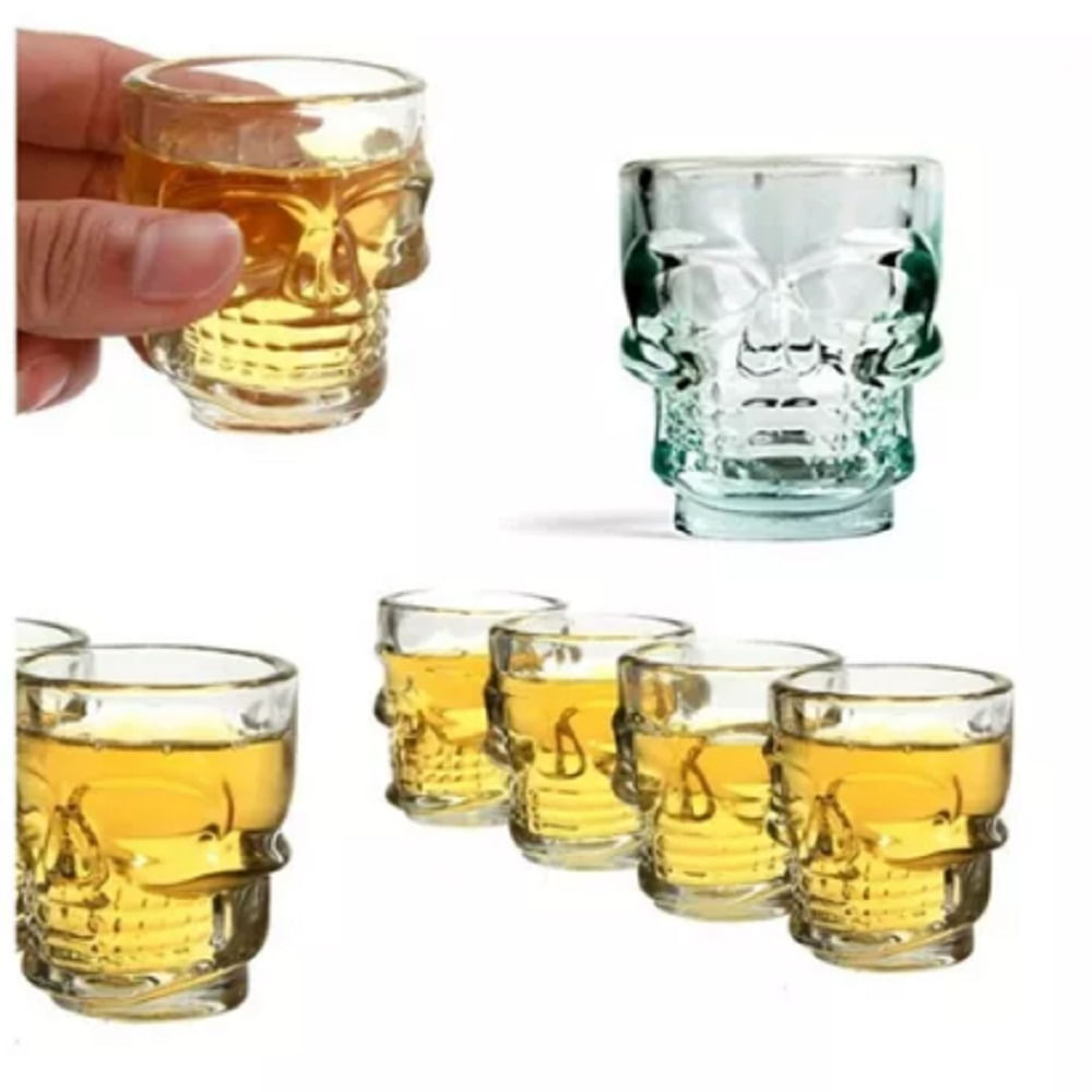 Vasos Calavera x 4 Unidades