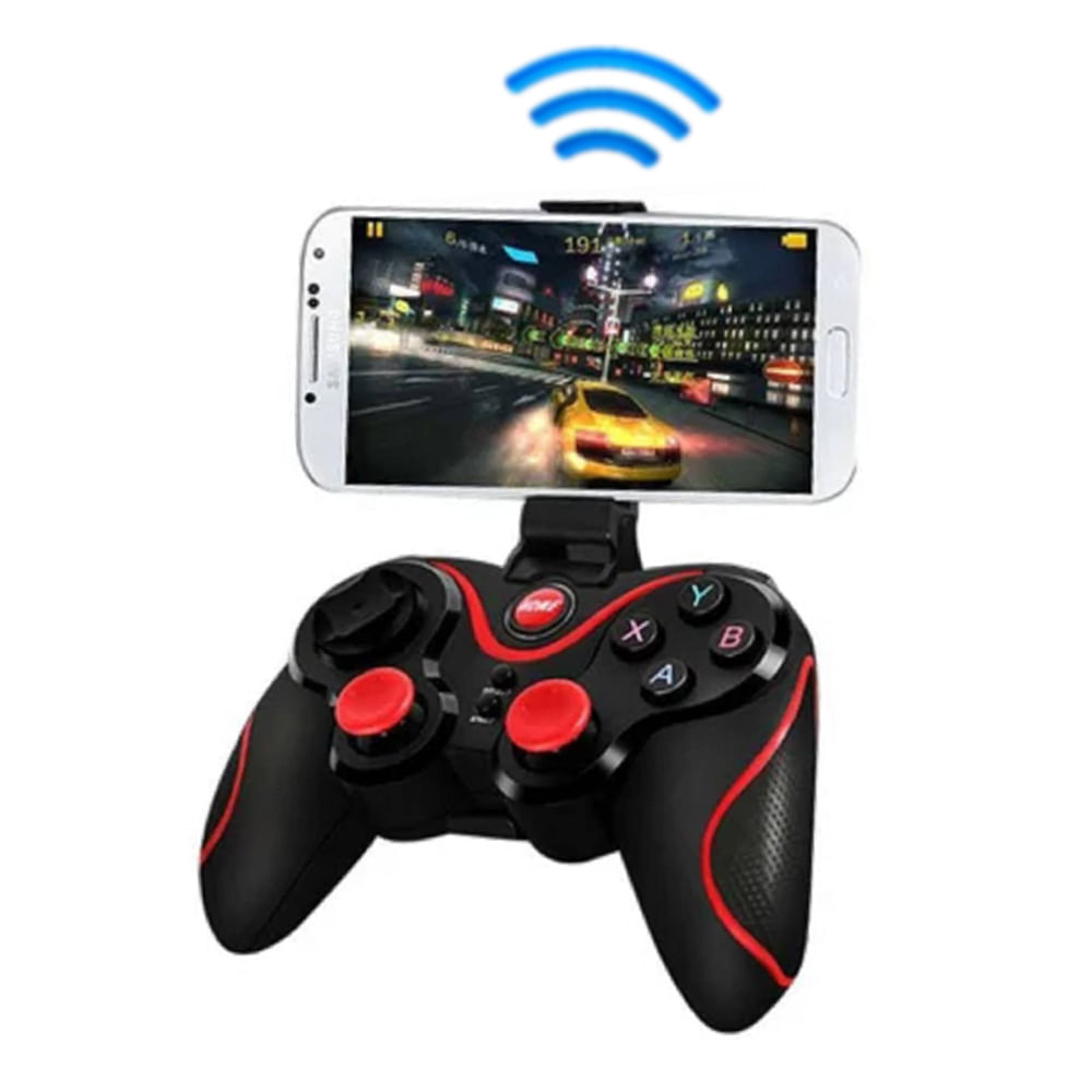 Mando para Celular PC Smart TV Bluetooth Joystick Gamepad IOS Android