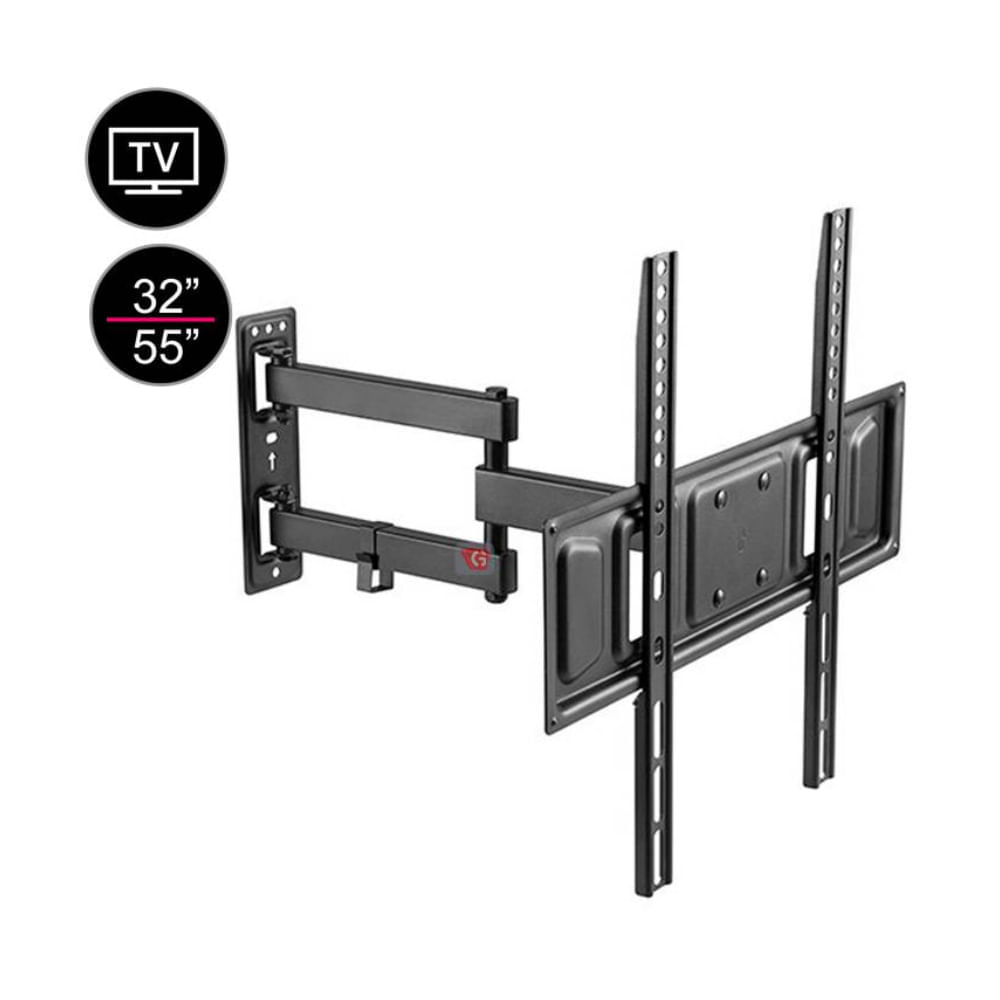 Soportex Rack Móvil para TV 32 a 55 Pulgadas MTEX-3255 - Negro