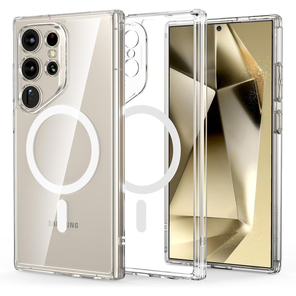 Funda Magnética ESR S24 ultra Military Grade Protec Clear - X0047G3YEN