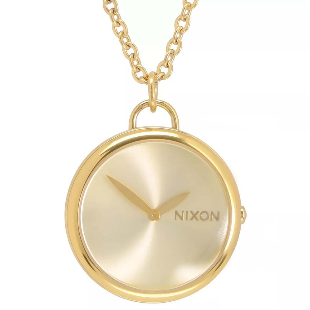 Reloj Nixon Mujer A728 Pendiente Elegante Analógico Acero - Dorado