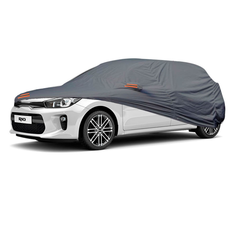 Cobertor Protector Exclusivo para KIA RIO HATCHBACK GRIS - Protección Superior contra Clima Extremo