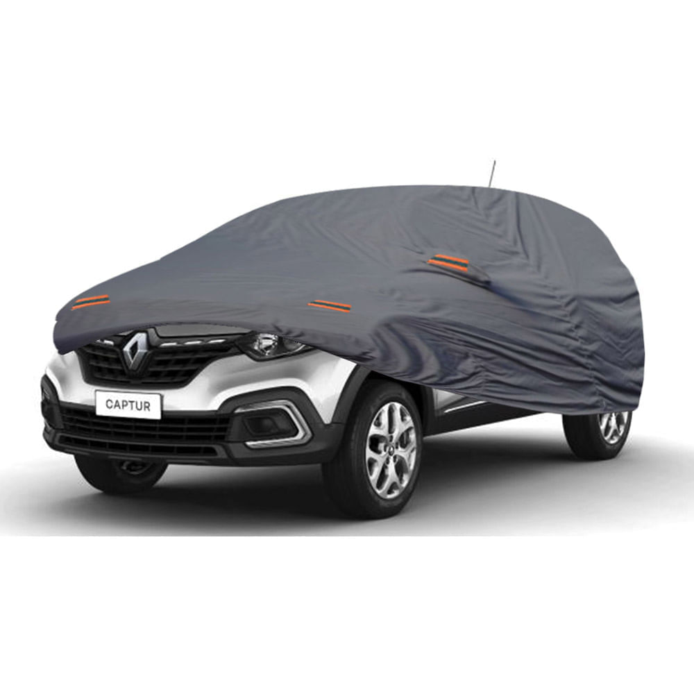 Cobertor Protector Exclusivo para RENAULT CAPTUR GRIS - Protección Superior contra Clima Extremo