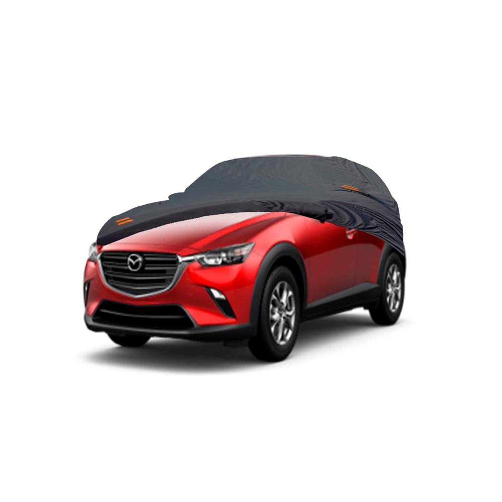 Cobertor Protector Exclusivo para MAZDA CX3 -GRIS - Protección Superior contra Clima Extremo