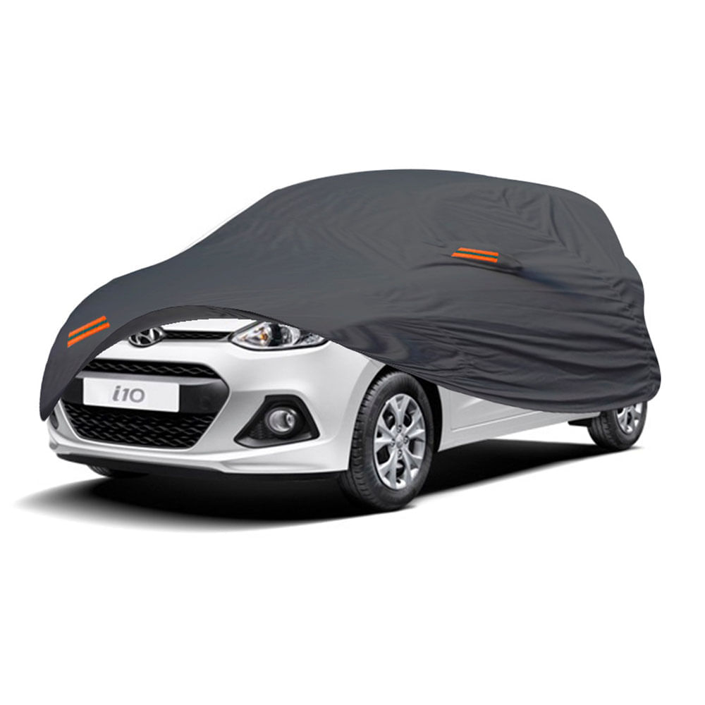Cobertor Protector Exclusivo para HYUNDAI I10 HATCHBACK GRIS - Protección contra Clima Extremo