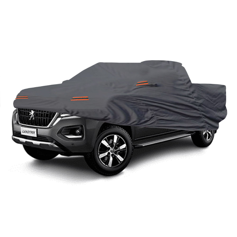 Cobertor Protector Exclusivo para PEUGEOT LANDTREK 2022 GRIS-Protección contra Clima Extremo