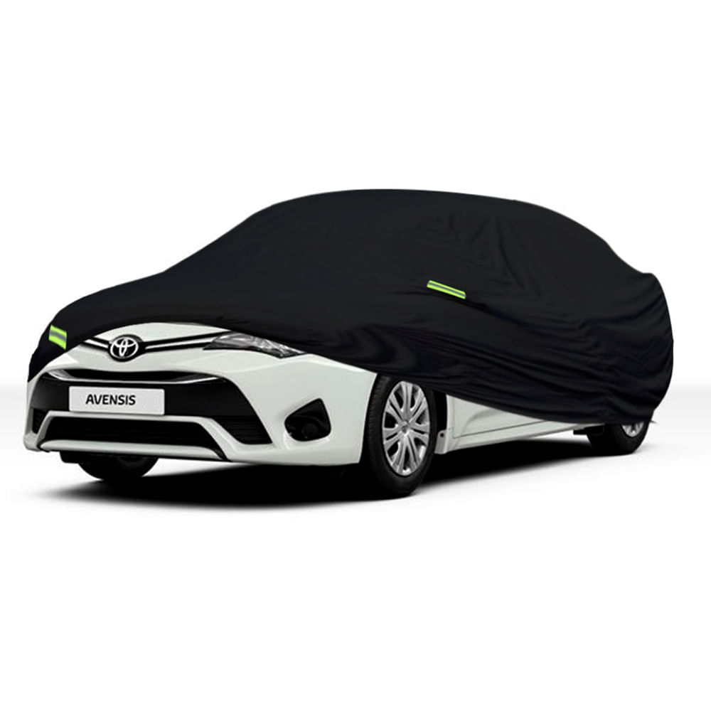 Cobertor Protector Exclusivo para TOYOTA AVENSIS SEDAN NEGRO -Protección Superior para Clima Extremo