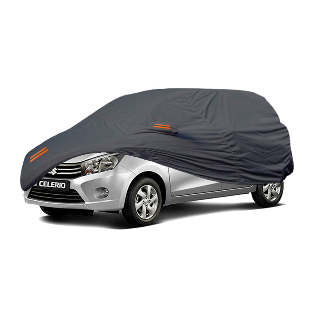 Cobertor Protector Exclusivo para SUZUKI CELERIO GRIS - Protección Superior contra Clima Extremo