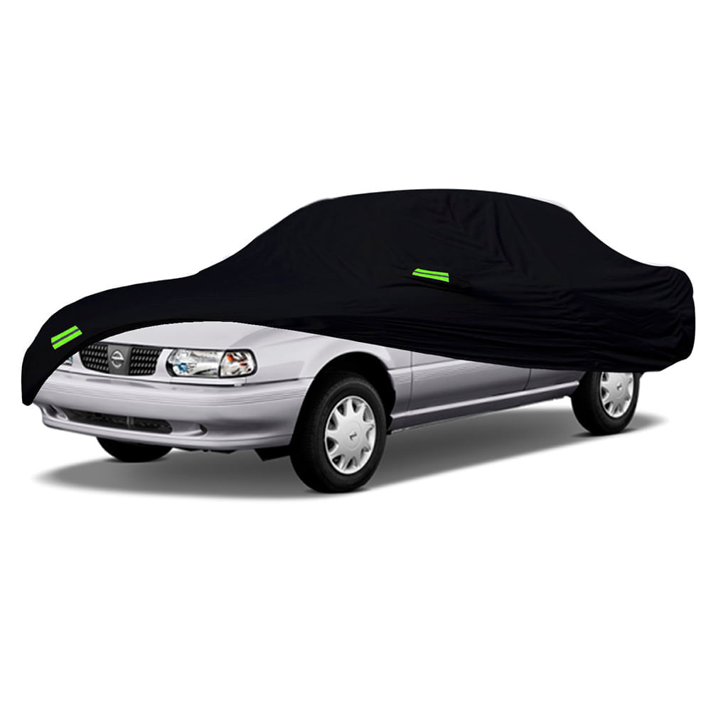 Cobertor Protector Exclusivo para NISSAN SENTRA V16 ANTIGUO SEDAN NEGRO–Protección para Clima Extre.