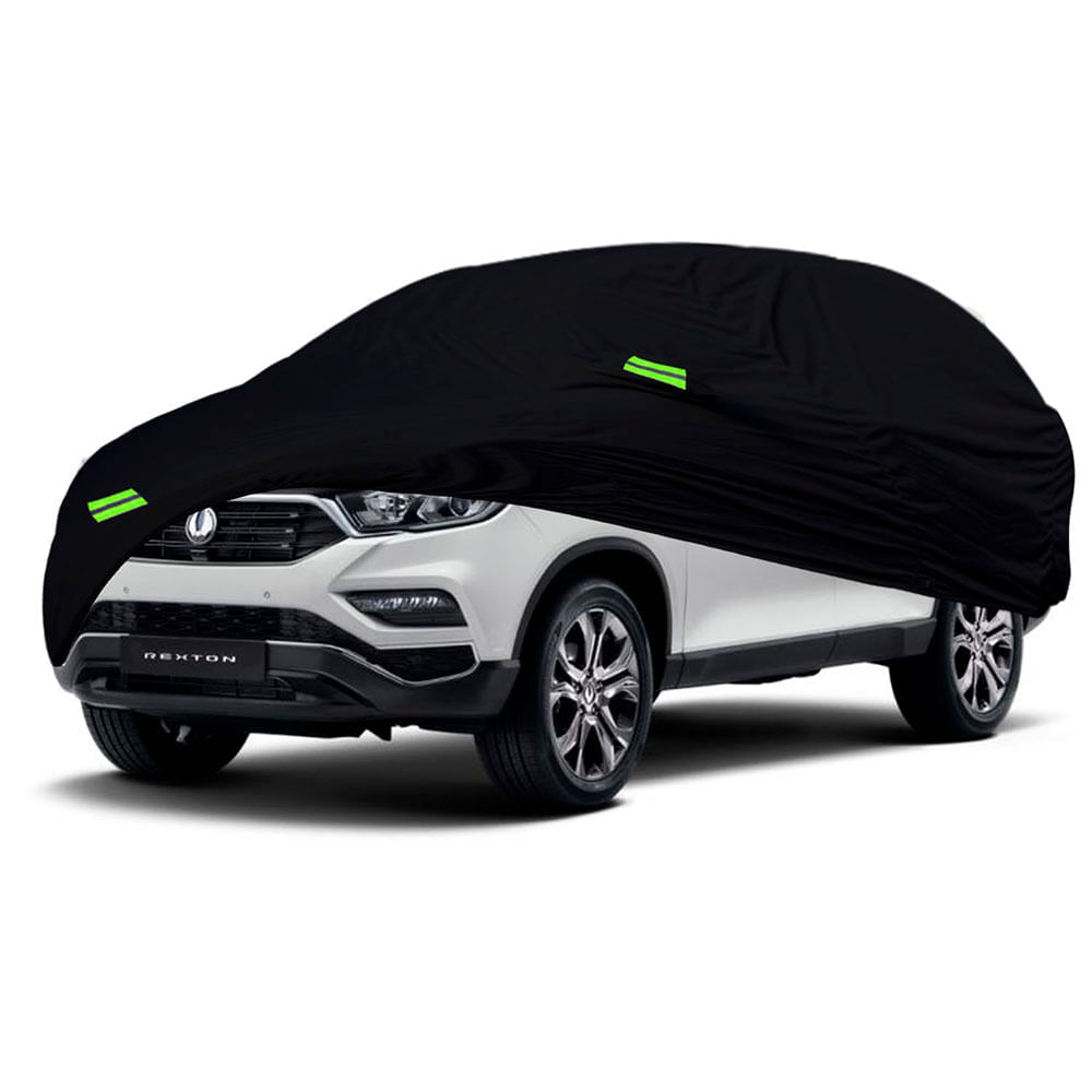 Cobertor Protector Exclusivo para SSANGYONG REXTON NEGRO - Protección Superior contra Clima Extremo