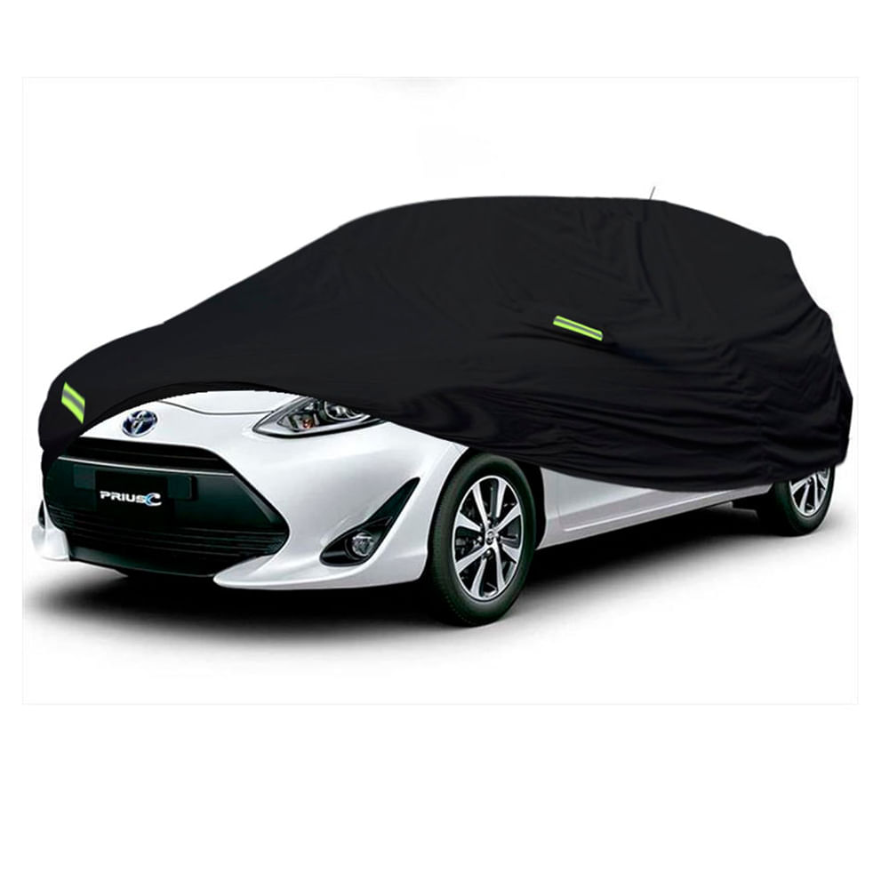 Cobertor Protector Exclusivo para TOYOTA PRIUS C HATCHBACK NEGRO - Protección contra Clima Extremo