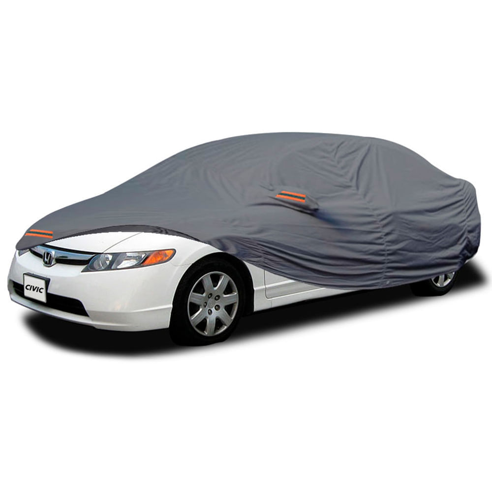 Cobertor Protector Exclusivo para HONDA CIVIC SEDAN GRIS - Protección Superior contra Clima Extremo