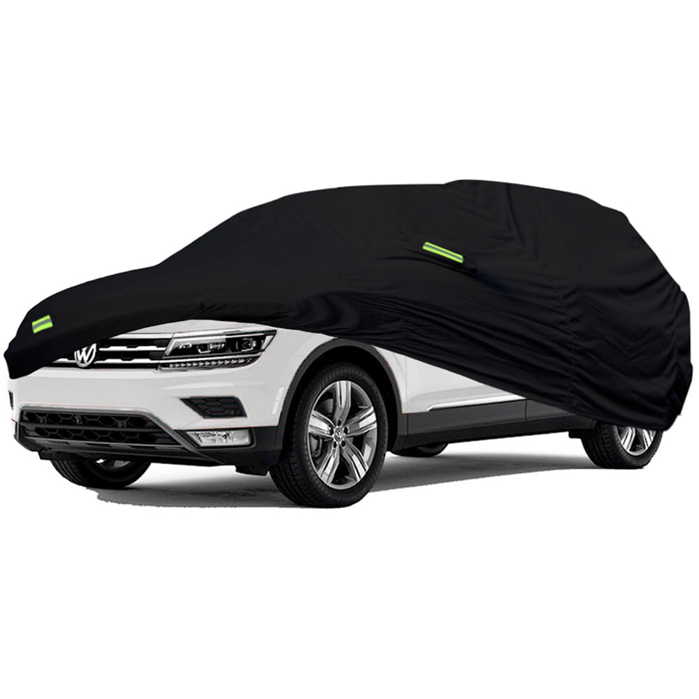 Cobertor Protector Exclusivo para VW TIGUAN ALLPACE 3 FILAS NEGRO - Protección para Clima Extremo