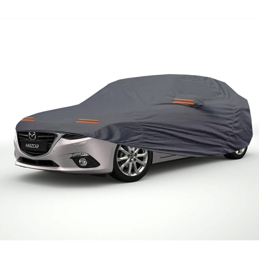 Cobertor Protector Exclusivo para MAZDA 3 2013 HACHTBACK GRIS - Protección Superior contra Clima
