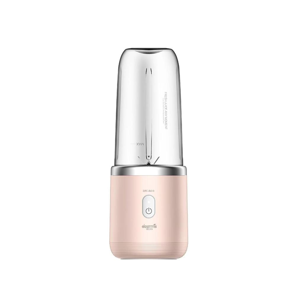 Licuadora Personal Portatil Premium  Recargable Deerma DEM-NU05 Rosado