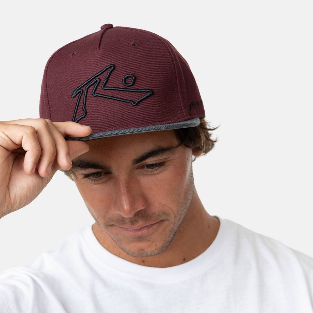 Gorra Rusty Hombre 7Aj376 Mv25
