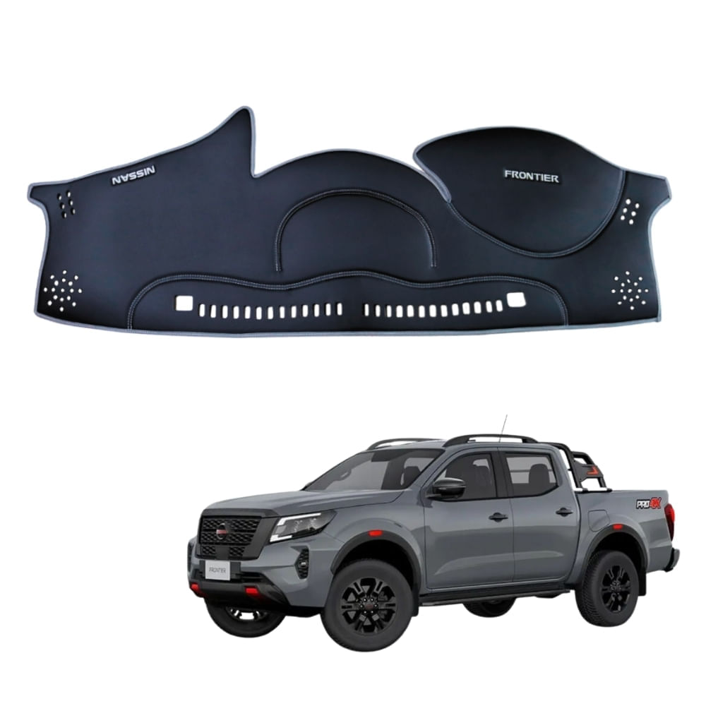 Protector de Tablero Para NISSAN FRONTIER 2024 en Tacto Cuero - Protección y Estilo Superior
