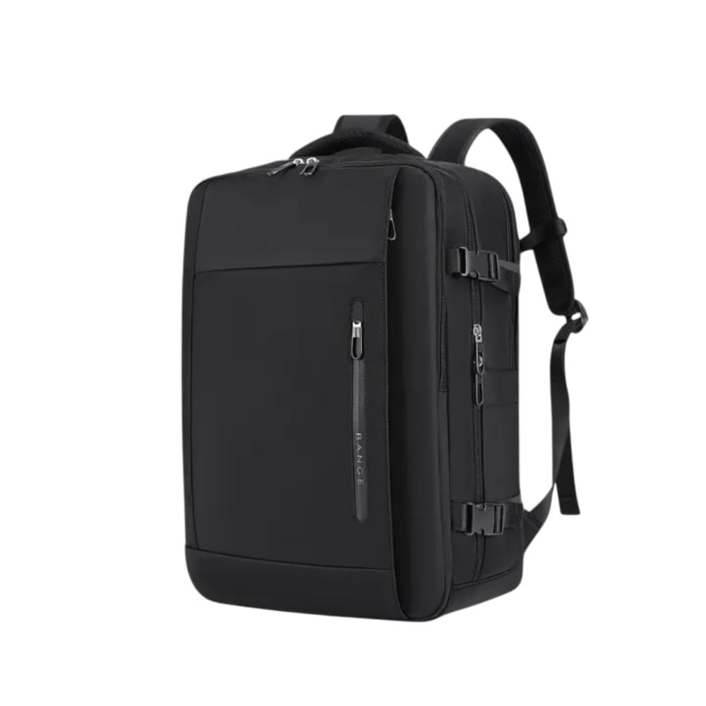 Mochila Cabinera para Viaje Compartimiento Laptop - Negro
