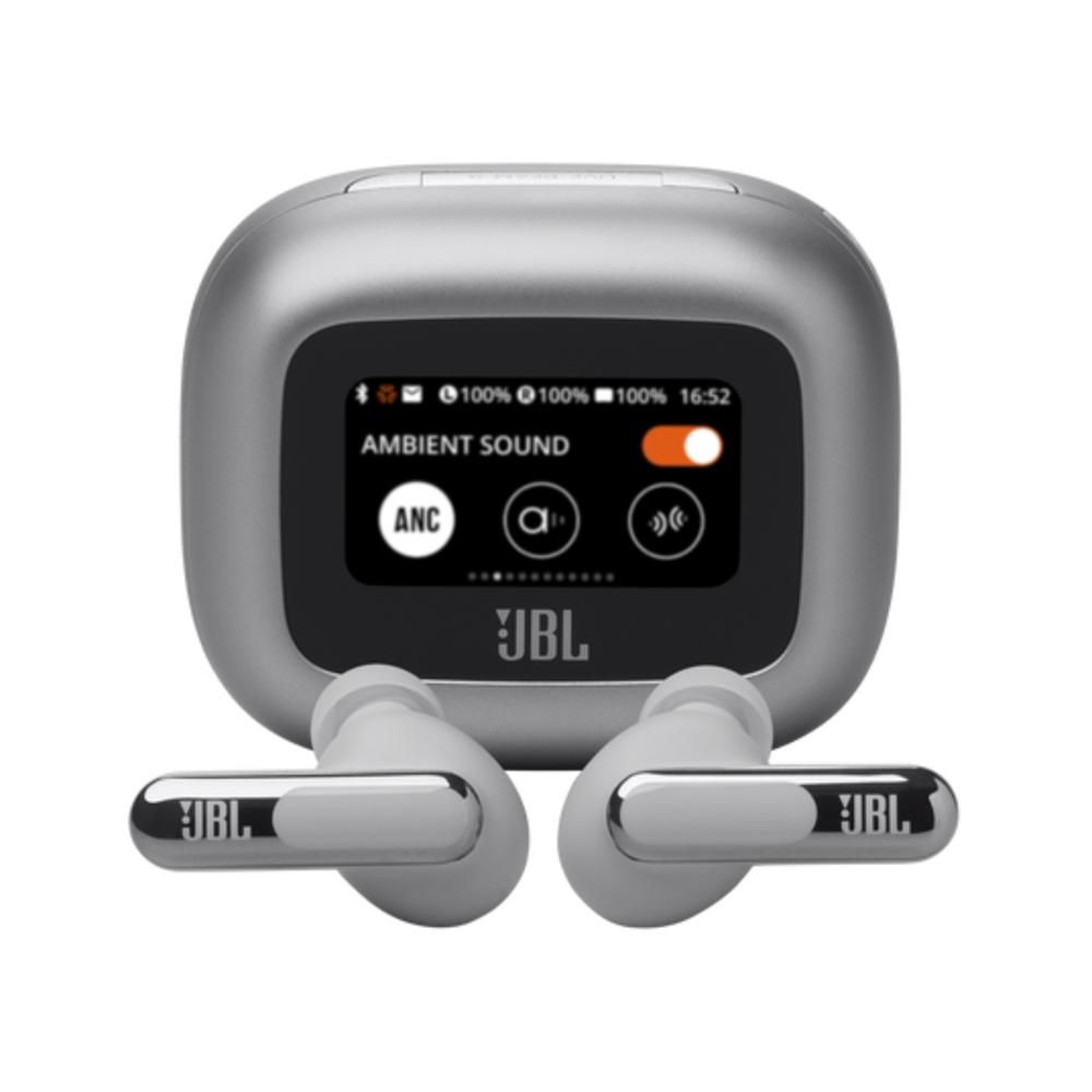 JBL - Audífono Live Beam 3 ANC Perfect Fit IP55 - Gris