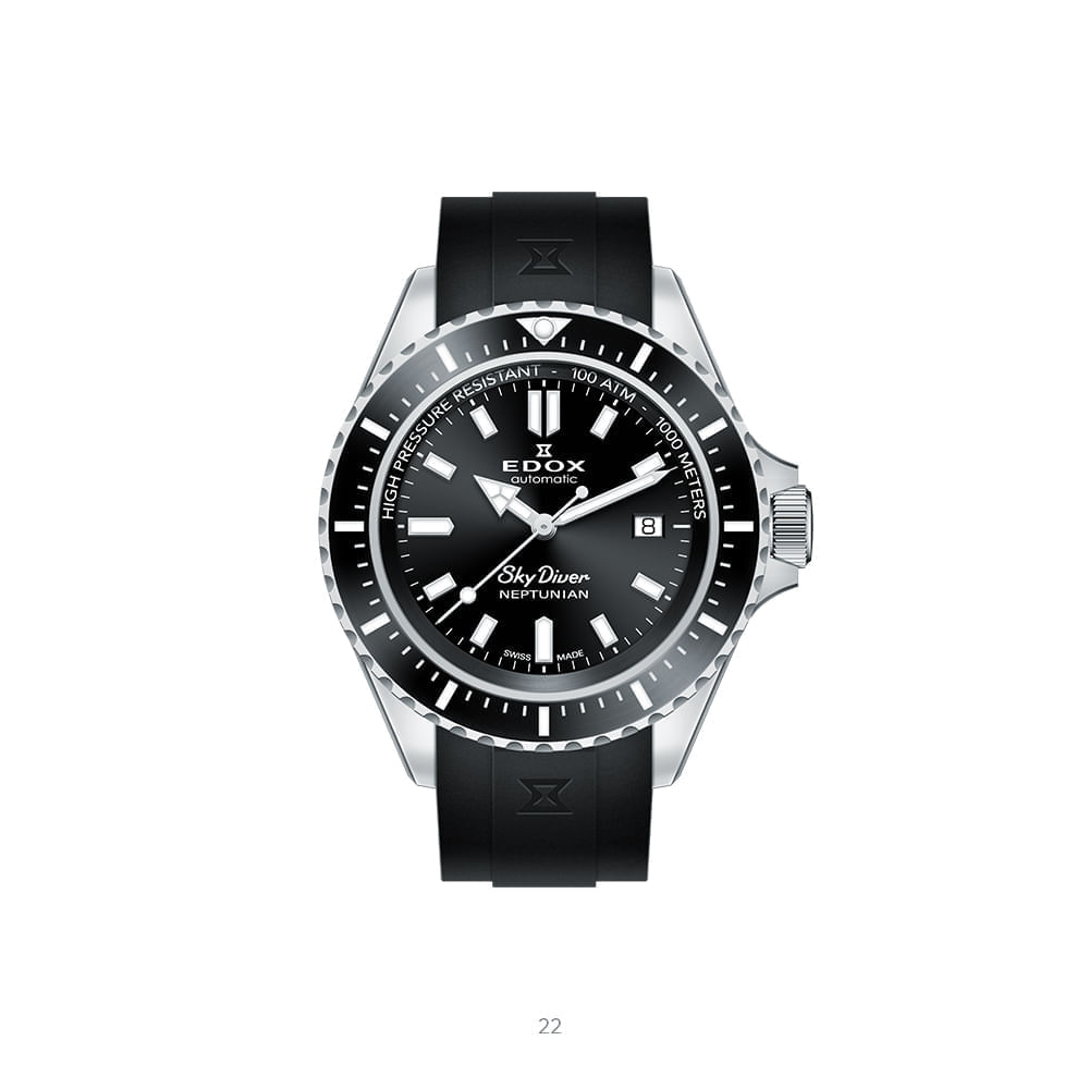 Reloj Edox 80120 3Nca Nin