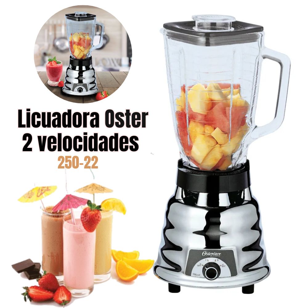 Licuadora Oster 1.25L de 2 Velocidades 250-22