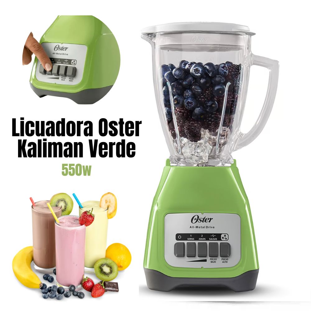Licuadora Oster Kaliman 550W-Verde
