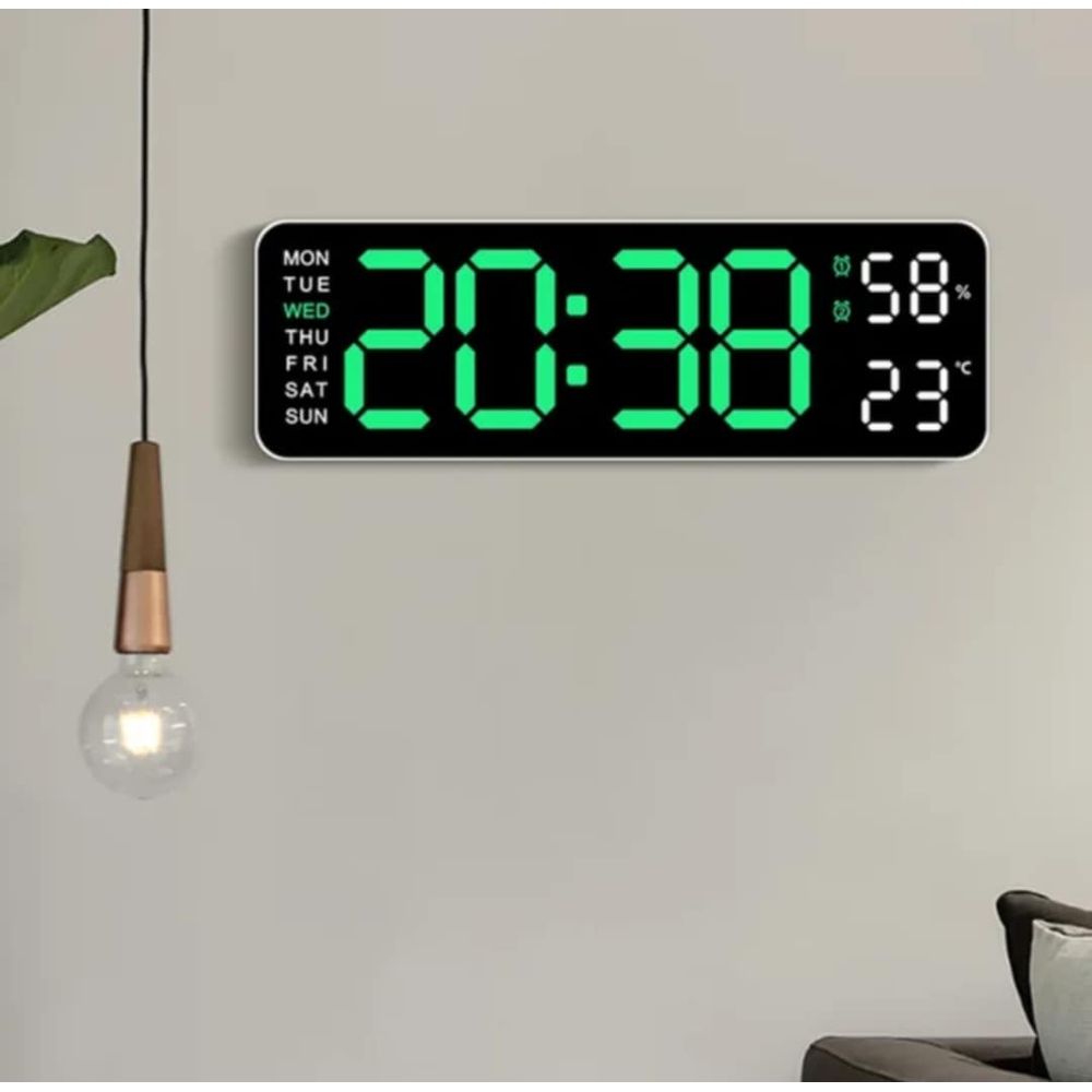 Calendario Reloj Digital De Pared Homecenter Reloj De Pared 3D
